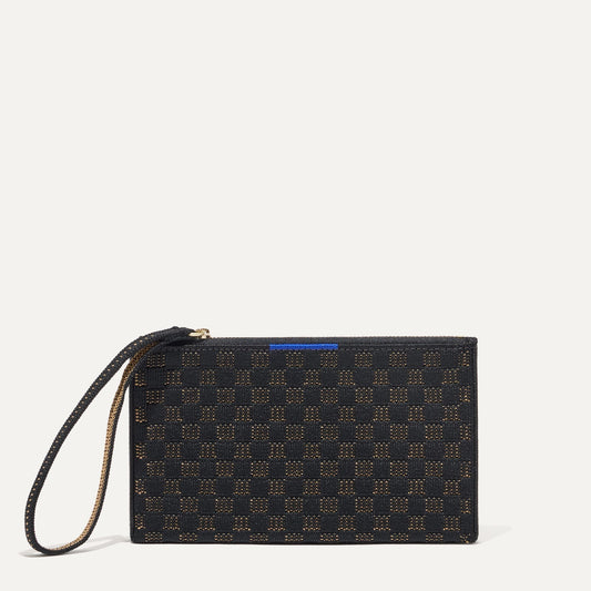PDP |The Wallet Wristlet in Night Song, shown from the front.