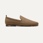 side | The Ravello Loafer in Faded Brown shown from the side.
