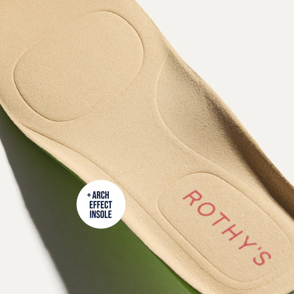 Close up of the Arch Effect Insole on The Daily Driver in Classic Micro Check.