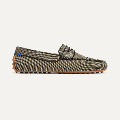 side | The Daily Driver in Classic Micro Check shown from the side.