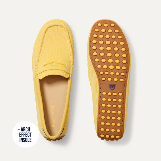 PDP |The Daily Driver in Sunwashed Yellow shown from the top.