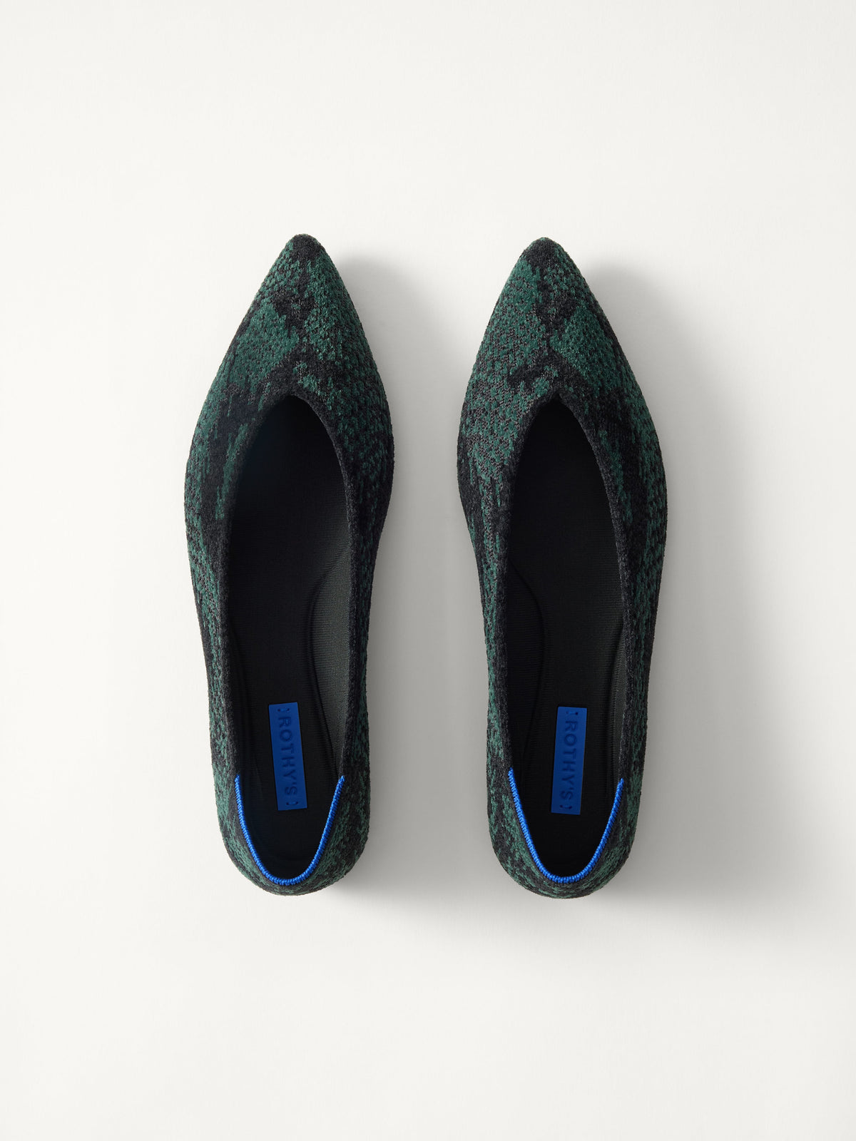 PLP | The Point III in ReVelvet Evergreen Python shown from the top.