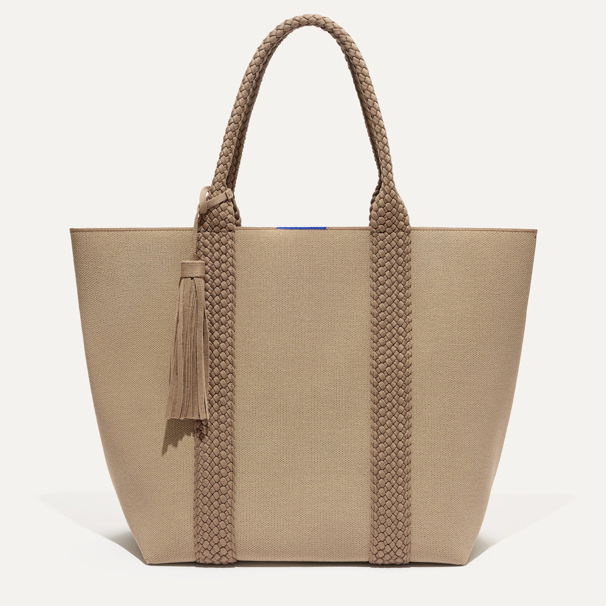 PDP |The Lightweight Tote in Caramel Twist shown from the front.