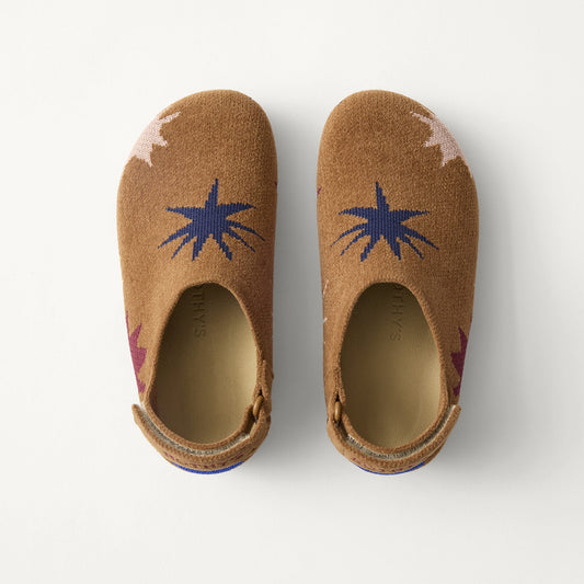 PDP | The Kids Clog in ReVelvet™ Butterscotch Burstshown from the top.