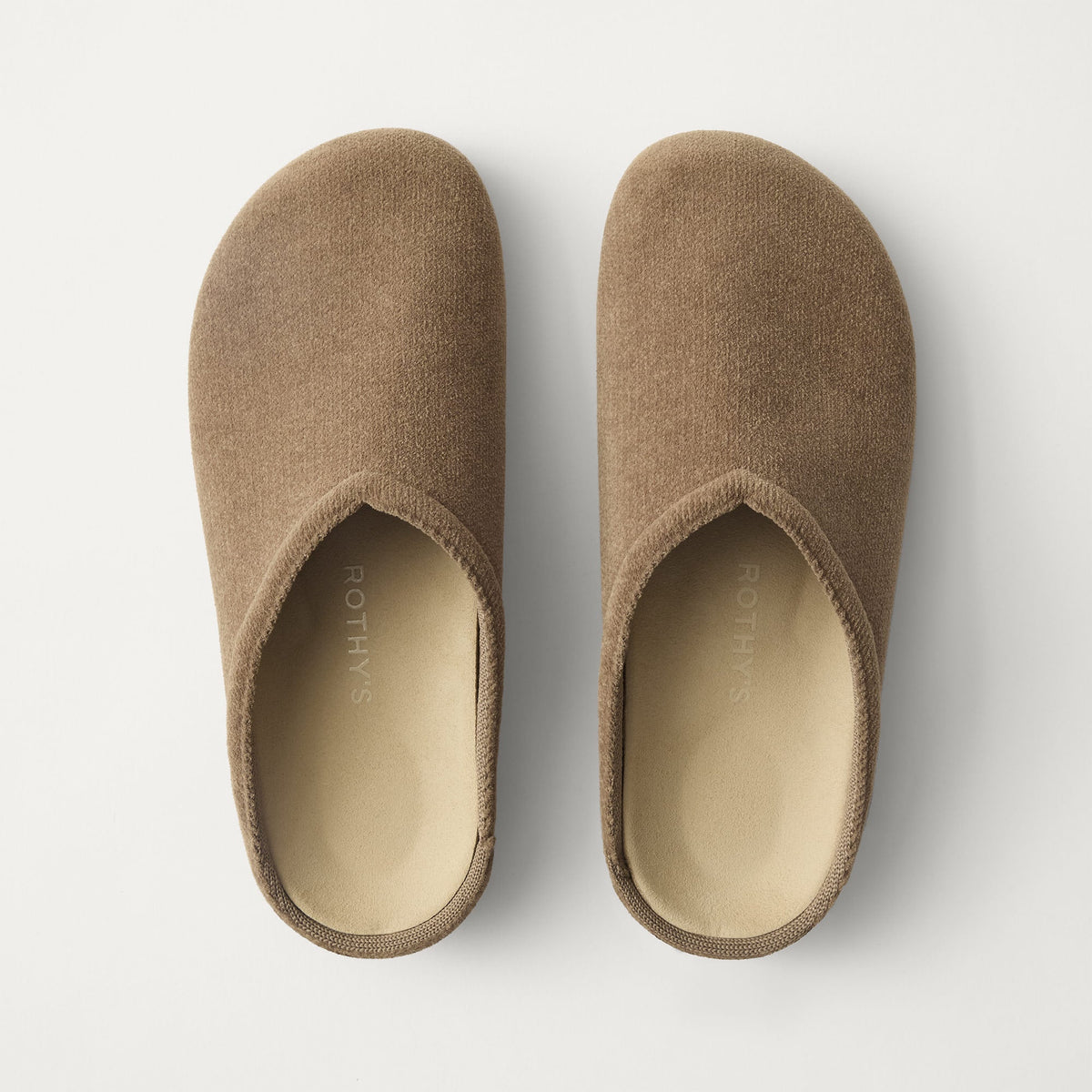 PDP |The Casual Clog in ReVelvet™ Portobello shown from the top.