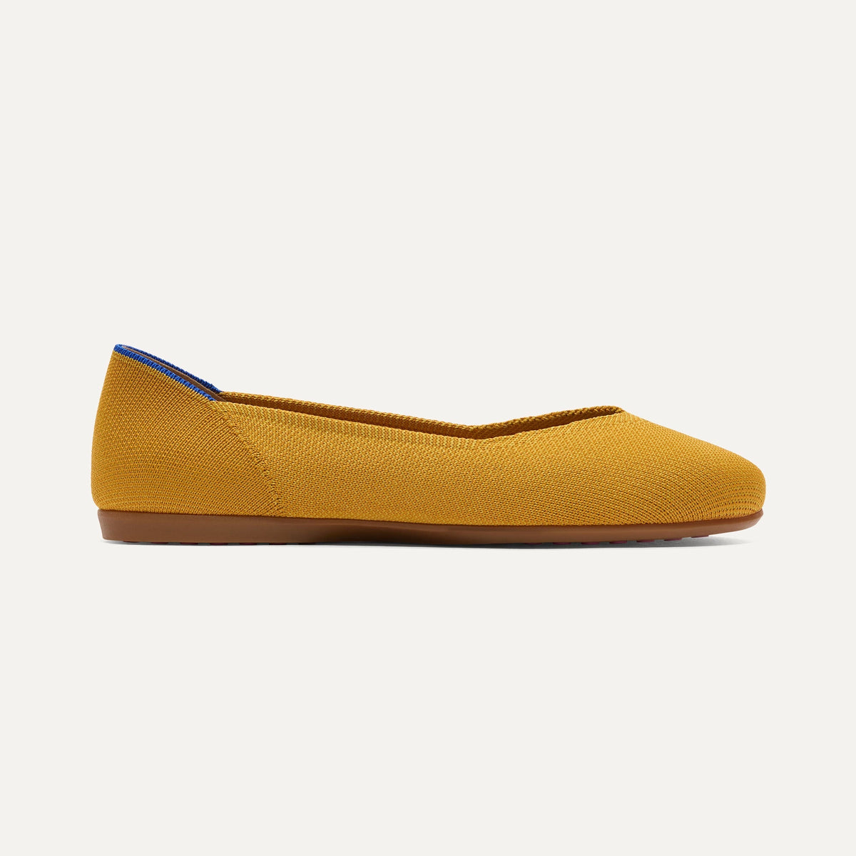 The Daily Flat in Marigold shown from the side.