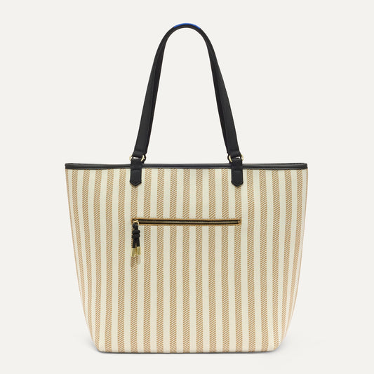 PDP |The Two-Way Tote in Sandbar shown from the front.