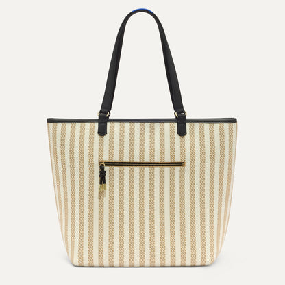 PLP |The Two-Way Tote in Sandbar shown from the front.