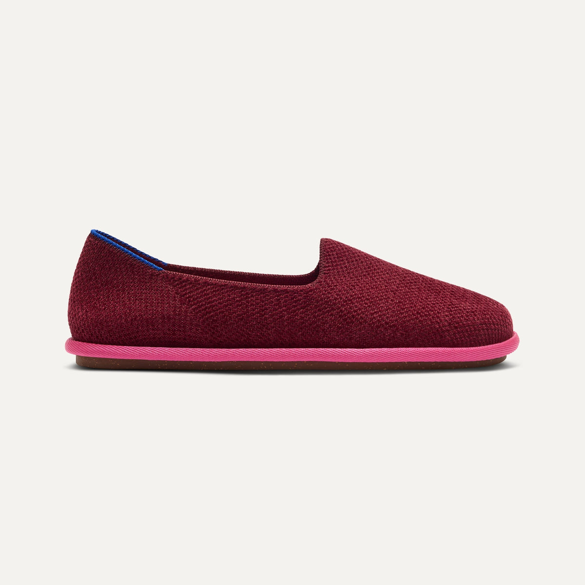 The Cruiser Loafer in ReVelvet™ Cabernet shown from the side.