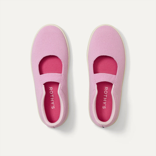 The Kids MJ Sneaker in Tutu shown from the top.
